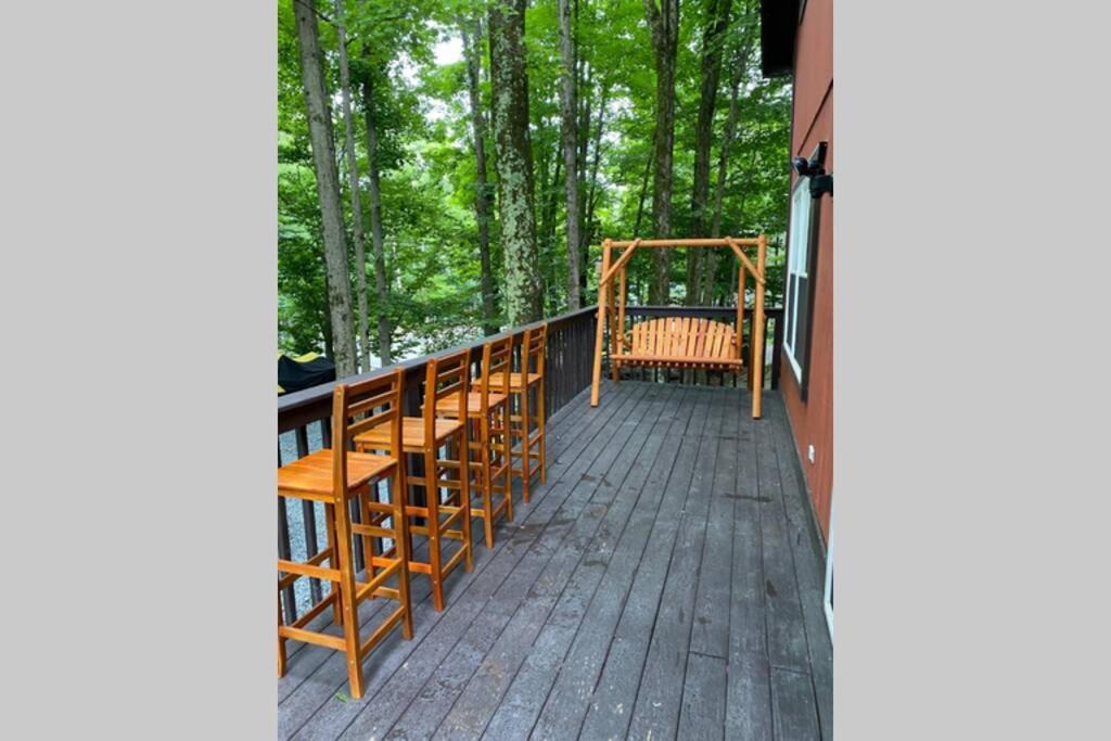 Lakeview Cabin In The Hideout Lake Ariel Luaran gambar