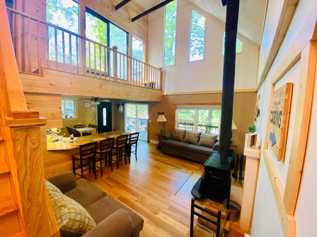 Lakeview Cabin In The Hideout Lake Ariel Luaran gambar